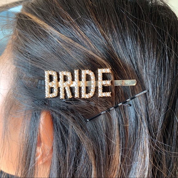 “Bride” Hair Accessory - Picture 2 of 3